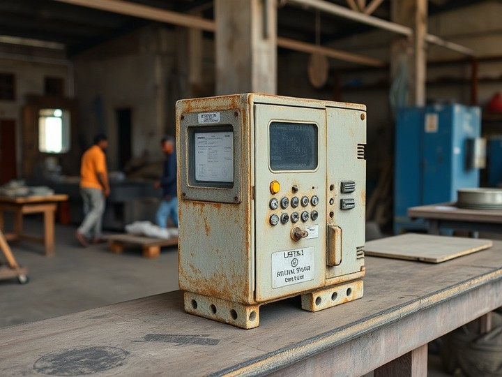 Before — Ageing machine with repeat faults, frequently out of service.